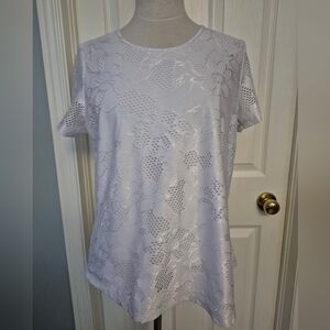 TanJay White Short Sleeve Tee